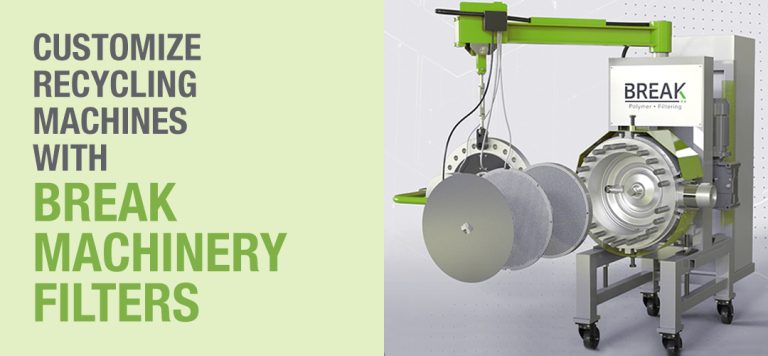 Customize your recycling machines with Break Machinery filters
