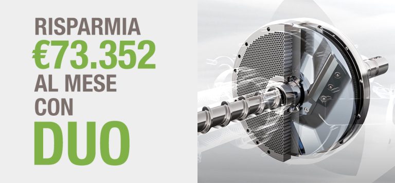 Risparmia 73.352 EUR al mese con DUO