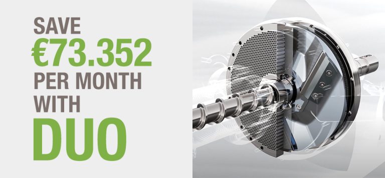 Save 73.352 EUR per month with DUO