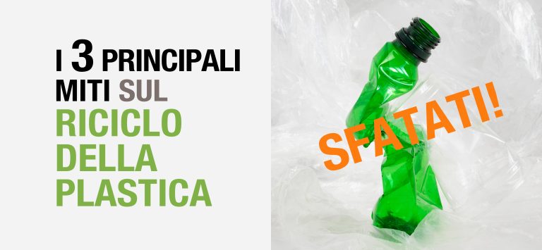 3 miti sul riciclaggio della plastica SFATATI!