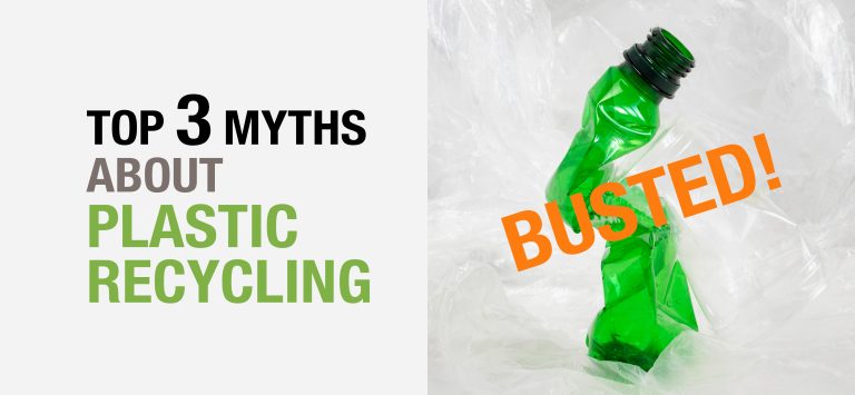 3 plastic recycling myths BUSTED!