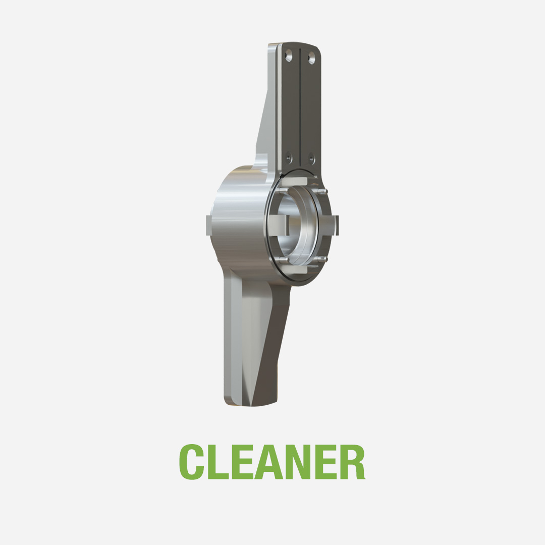 Cleaner for low contamination