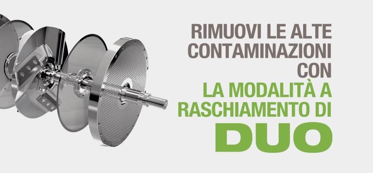 Rimuovi le alte contaminazioni con la modalità a raschiamento di DUO