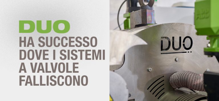 Filtrazione a 200 micron: DUO riesce dove i sistemi a valvola falliscono