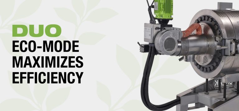 DUO’s ECO-MODE maximizes plastic filtration efficiency