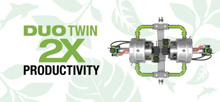 DUO Twin doubles plastic recycling productivity with parallel screen changing
