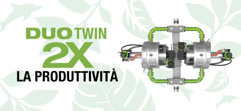 DUO Twin raddoppia la produttività del riciclo della plastica grazie al cambio filtri in parallelo